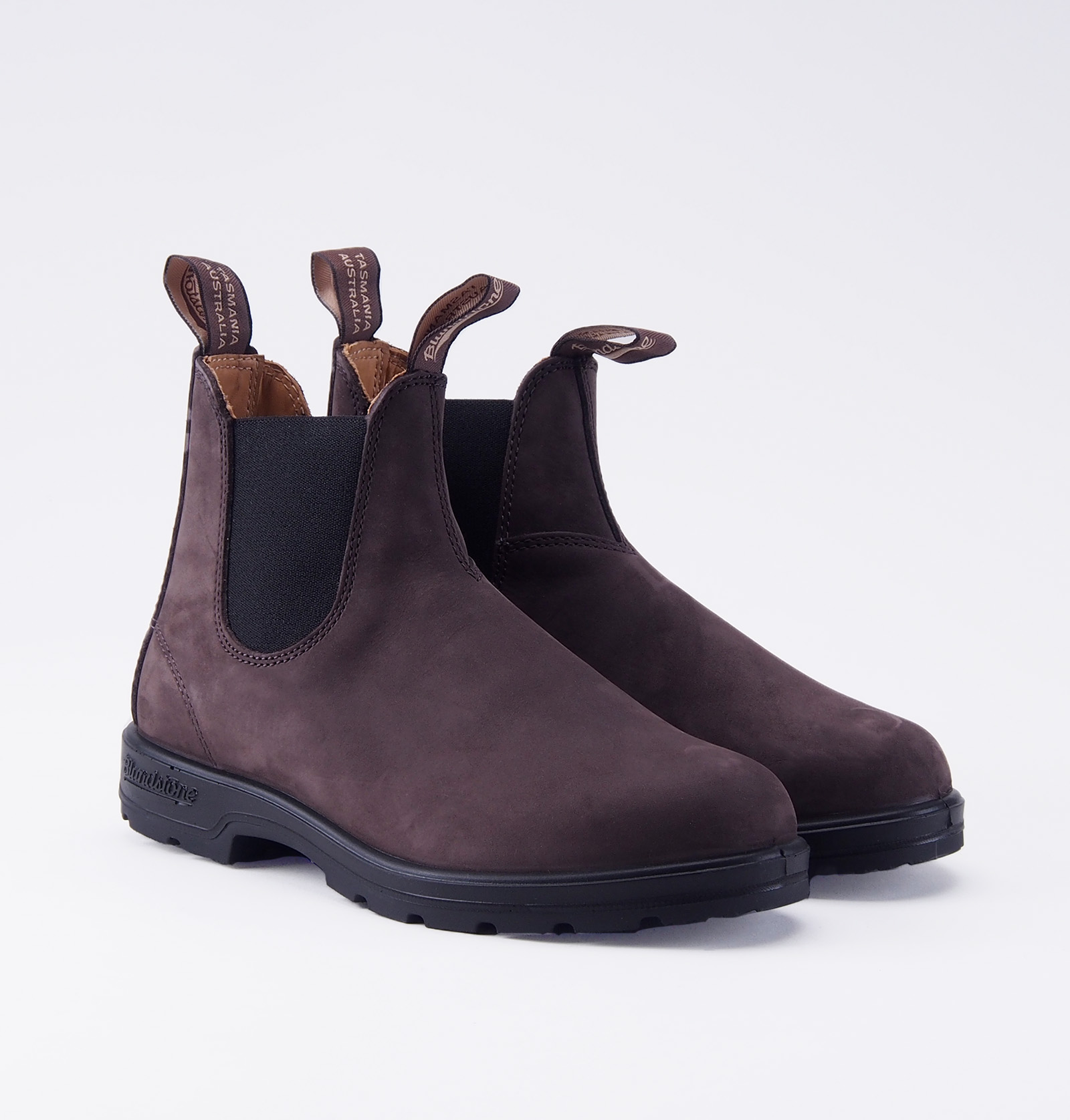 Blundstone 11 Nubukleder Leder Textil braun Herren